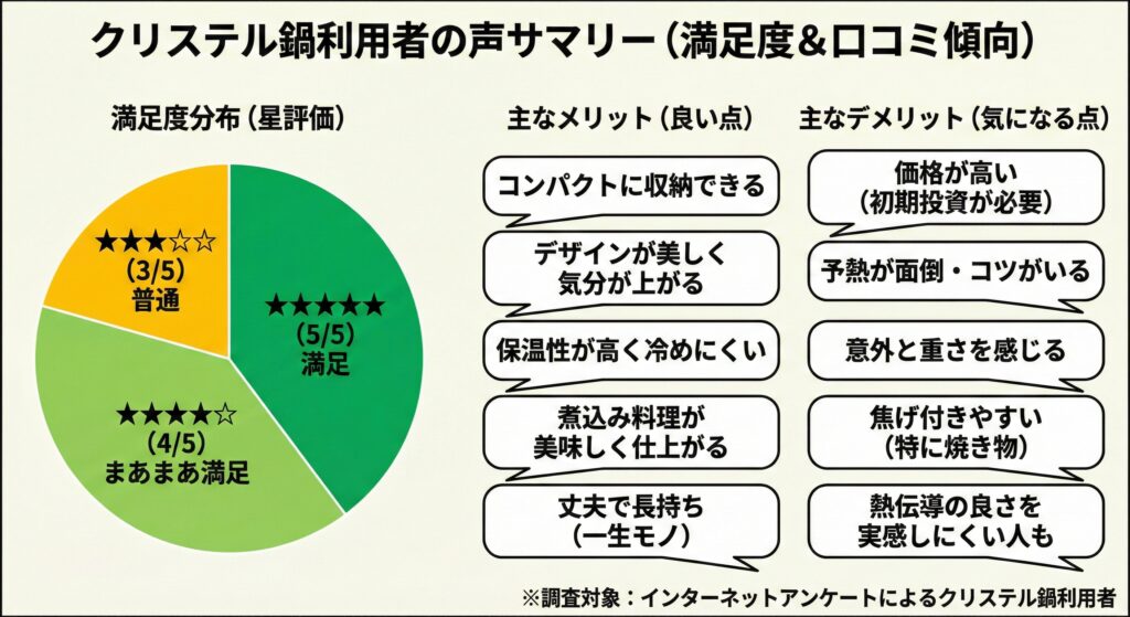 クリステル鍋の評判・口コミ