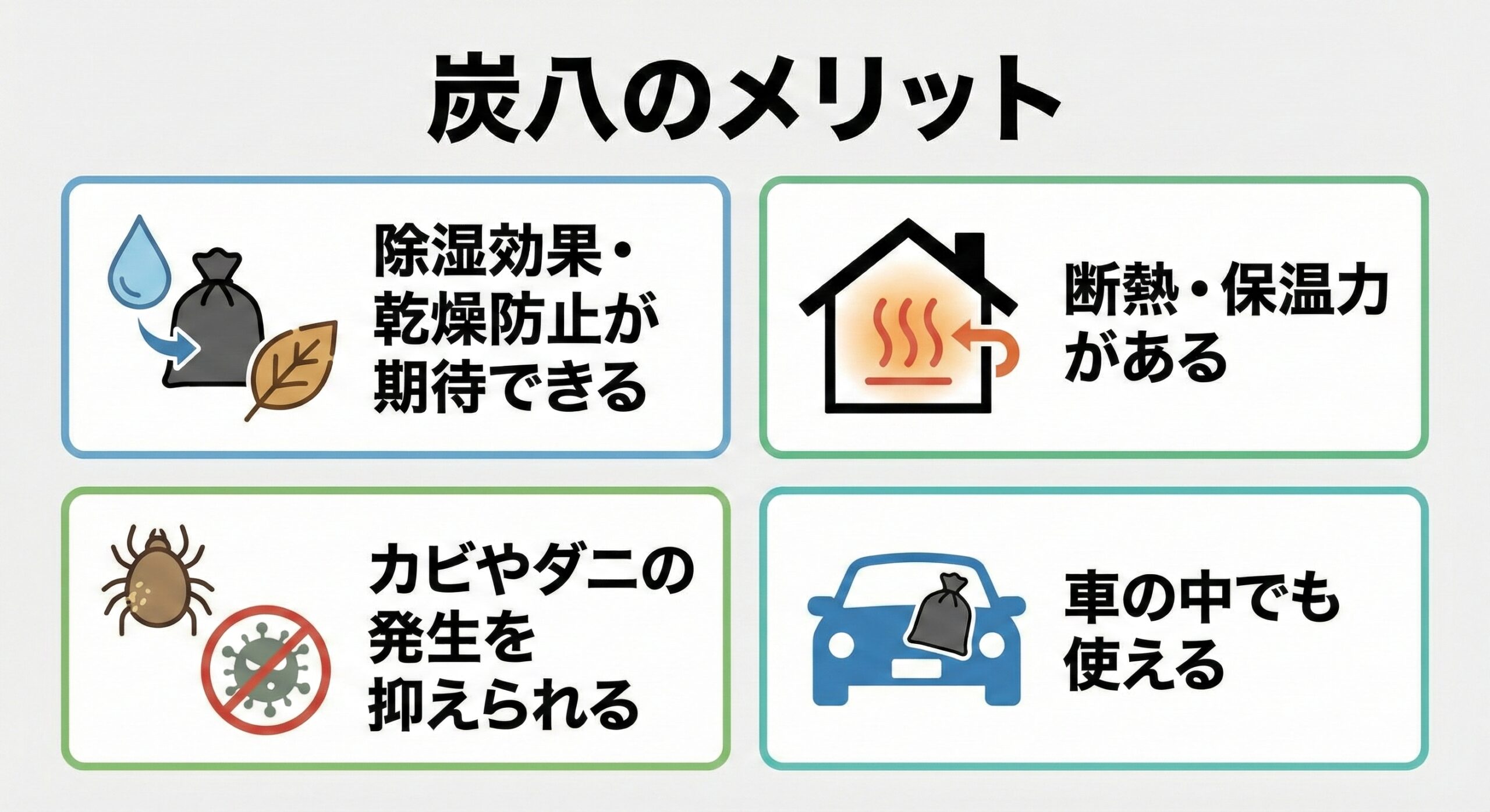 炭八のメリット